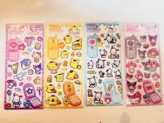【正規品】平成はっぴーフォン 4枚セット　サンリオ