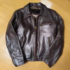 Schott レザージャケット 定番 38 ブラウン　ライナー付