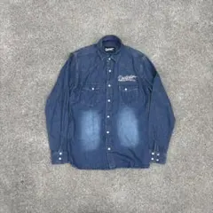 Devilcats MOTORCYCLE デニムシャツ 長袖 M