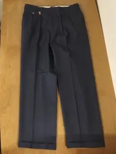 ネイビー スラックス