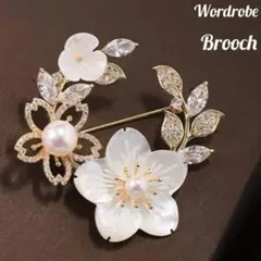 新品 桜 花 ブローチ フォーマル 卒園式 卒業式 入園式 入学式 お花 春物