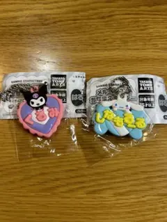 サンリオ　メルヘン工房おなまえホルダー　クロミ&シナモン
