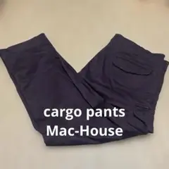 Mac-House パープル系のカーゴパンツ