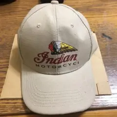 Indian Motorcycle ベージュキャップ