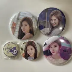 twice サナ　缶バッジ　5個セット
