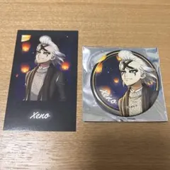 Dr. Stone Dr. Xeno Sky Lantern Can Badge Mini Illustration Card