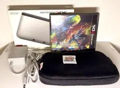 ニンテンドー3DS LL シルバー×ブラック 本体+ソフト2本