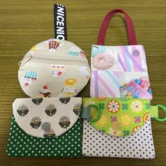 激安♡組み合わせ変更可♡新品♡ハンドメイド♡ポーチセット