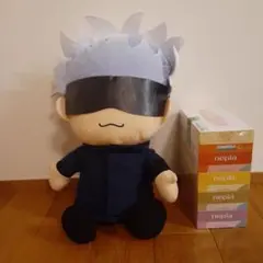 呪術廻戦　グッズ　五条悟 　特大ぬいぐるみ