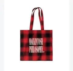 〖未開封〗Lee 付録 マッキントッシュ フィロソフィー チェック柄BIGトート