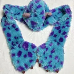 ✨美品✨ディズニーリゾート　サリー　ファンキャップ　防寒　モンスターズ・インク