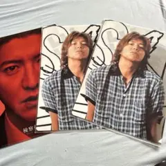 木村拓哉 クリアファイル 3枚セット SNAP SAMPLE TOURのサムネイル