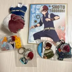 ヒロアカ 轟焦凍 缶バッジ アクキー はぐキャラ