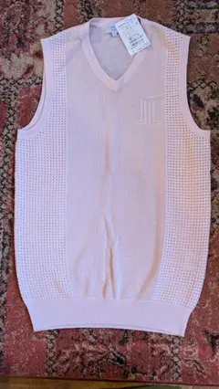 新品38 LANVIN SPORT(ランバンスポール) Men'sニットベスト