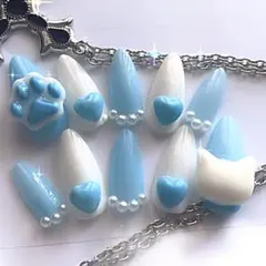 ネイルチップ♡サブカル♡地雷系♡量産型♡肉球