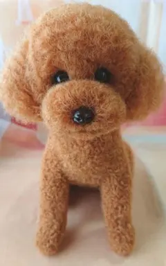 羊毛フェルト☆レッドトイプードルのサムネイル