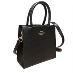 極美品✨コーチ coach 2way ショルダーバッグ ミニトート レザー