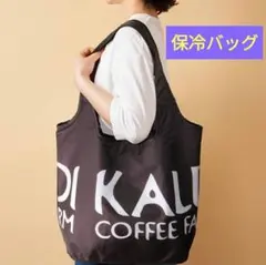 KALDI　カルディ　コンパクト保冷バッグ　ブラック