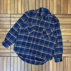 90s OLD UNIQLO ネルシャツ チェック アメカジ ヴィンテージ