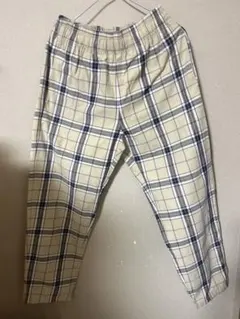 GU ジーユー　チェック S   ベージュ