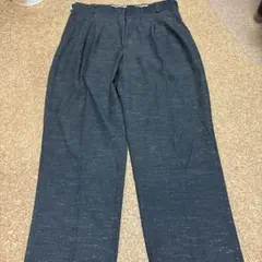 美品 日本製 SOSHIOTSUKI 46 リネンパンツ トラウザーズ 黒 - メルカリ