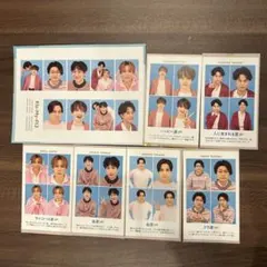 証明写真　Kis-My-Ft2  個人＋集合　TVガイド 切り抜き