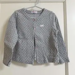 ミキハウス　女児　カーディガン　110