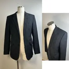 極美品✨ベルルッティ 全面フルスクリット総柄 スーツセットアップ 44&46 黒 極美品✨ベルルッティ 全面フルスクリット総柄 スーツセットアップ