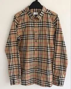 BURBERRY 長袖 シャツ メガチェック XLサイズ グレージュ系 - メルカリ