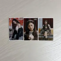 TWICE ジヒョ オフラインくじ クリアカードセット