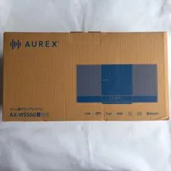 【新品未開封】AUREX スリム型サウンドシステム AX-WSS60 ブラックのサムネイル