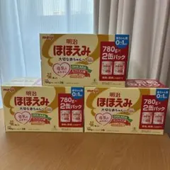 明治 ほほえみ 780g×2缶パック 2セット（合計4缶） - メルカリ