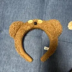 クマ耳カチューシャ フリース素材