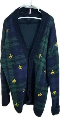 TOMMYカーディガン　グリーンのサムネイル
