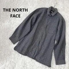 【ザノースフェイス】チェックシャツ レディース L LONG SLEEVEのサムネイル