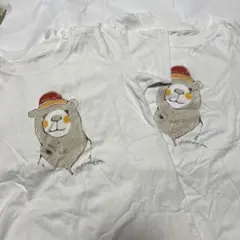 クマイラストTシャツ 110・120サイズ 2枚セット