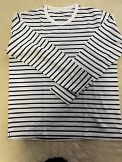 新品　old uniqlo ボーダー　カットソー　ロンT XL メンズ