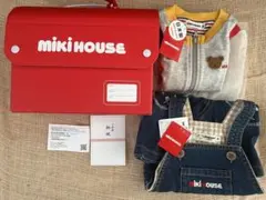 ミキハウス、オーバーオール、ベスト