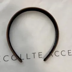 新品未使用　DECOLLTE ACCESSORY カチューシャ　ブラウン