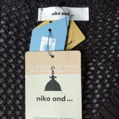 新品 ❀ niko and… ❀ メッシュ Vネック ロング ベスト