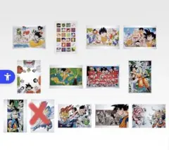 新品　ドラゴンボール 一番くじ　40th H賞クリアポスター　12種　セミコンプ