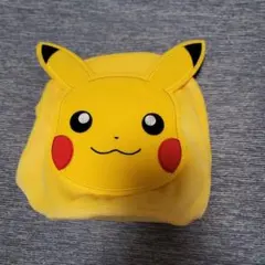 ピカチュウ耳付き巾着ポーチ　約20㎝