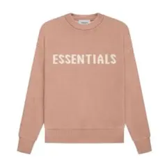 ESSENTIALS Knit Pullover Matte Blush