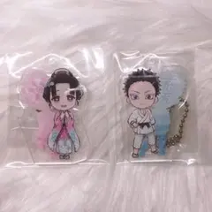 一番くじ 鬼滅の刃 ～雷の兄弟～ F賞 きゅんキャラアクリルチャーム 狛治＆恋雪