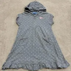 familiar フード付きワンピース　美品