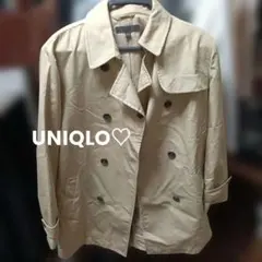 UNIQLO トレンチコート ベージュ XL