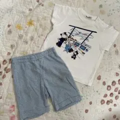 ファミリア　Tシャツ　パンツ セット　80 90