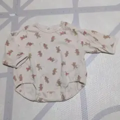 クマ柄ロンパース サイズ70