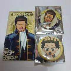 銀魂 近藤勲 缶バッジ アルカナカード セット