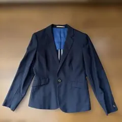 ネイビー スカートスーツ上下　11号